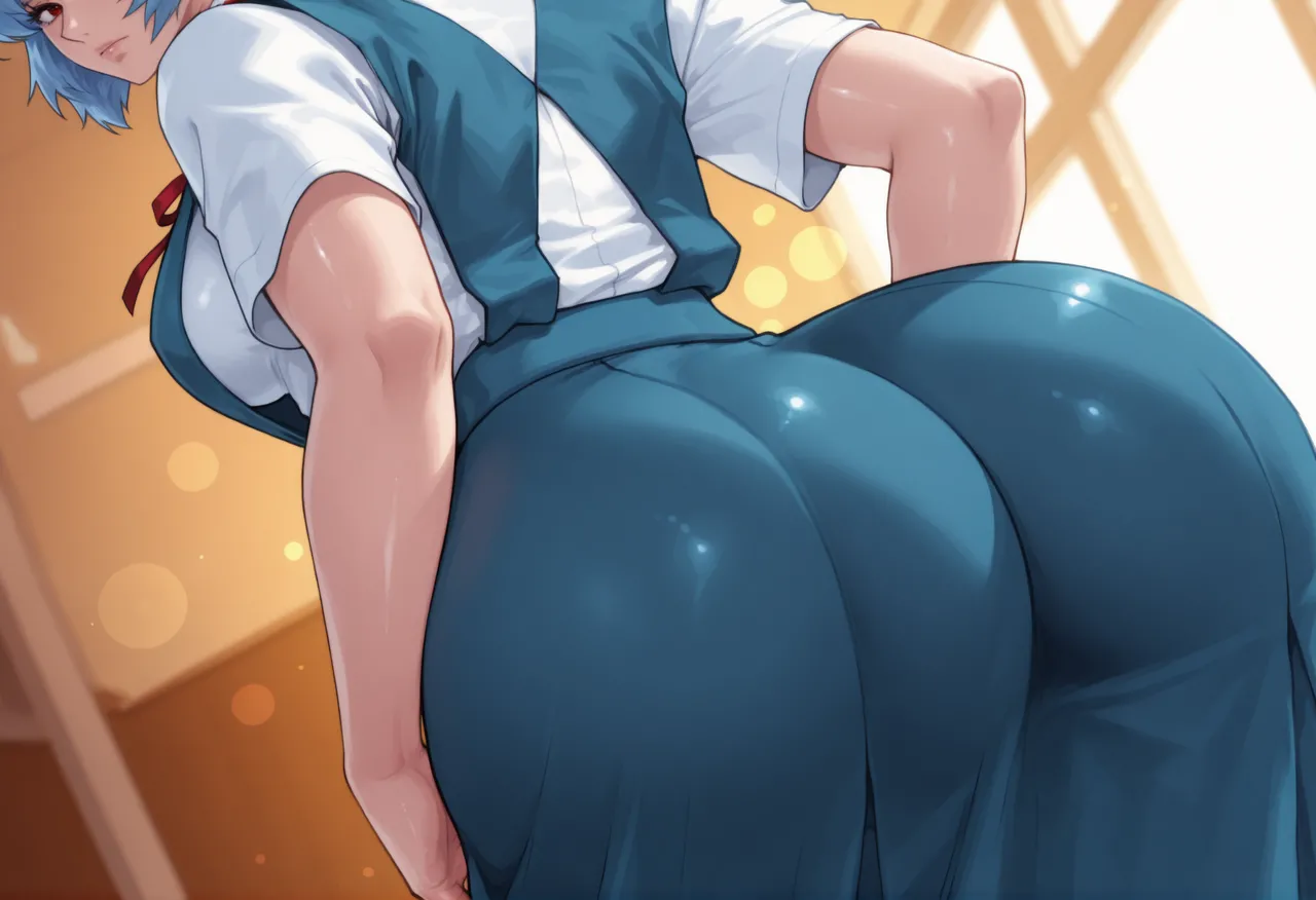 REI AYANAMI - EVANGELION - 140+ IMAGES kranken ai generated - page13