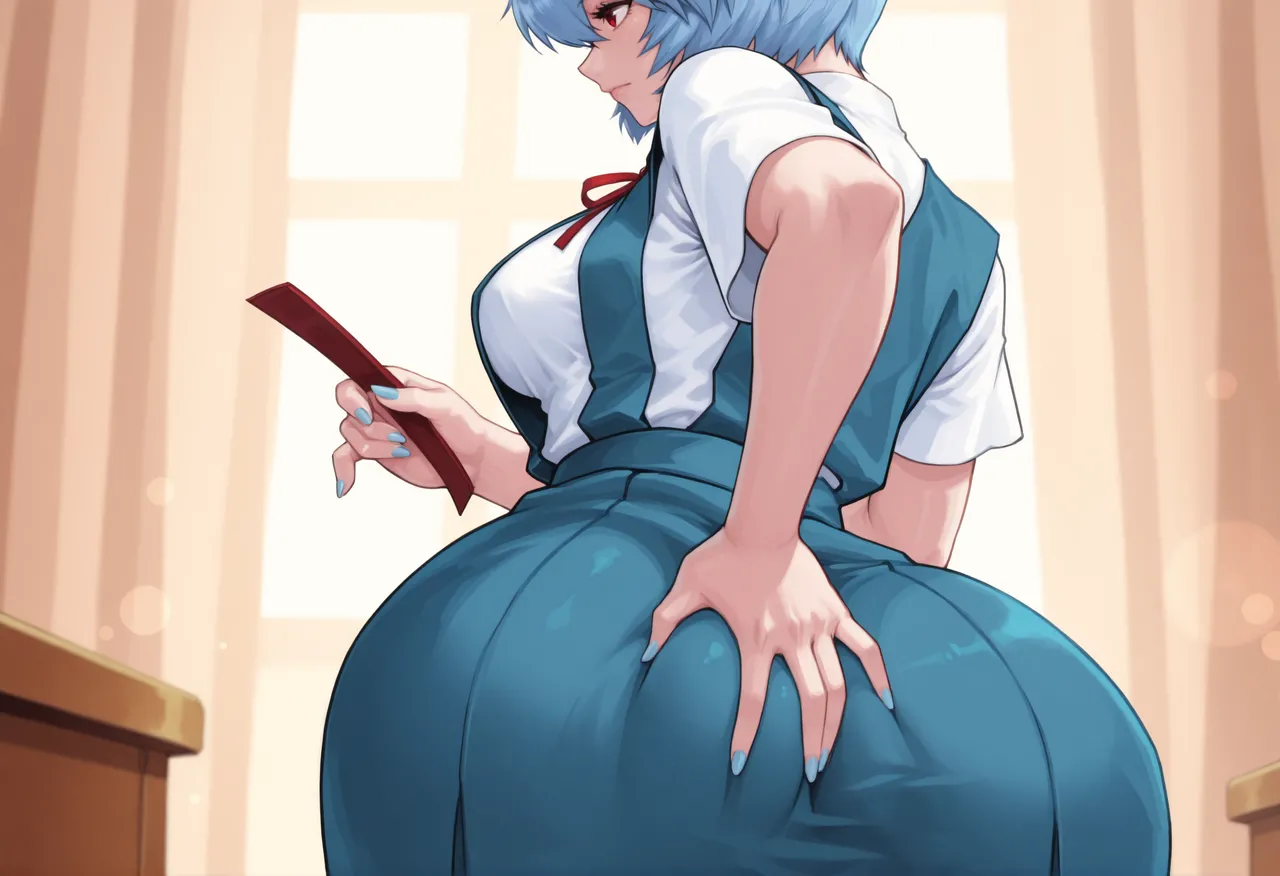 REI AYANAMI - EVANGELION - 140+ IMAGES kranken ai generated - page14