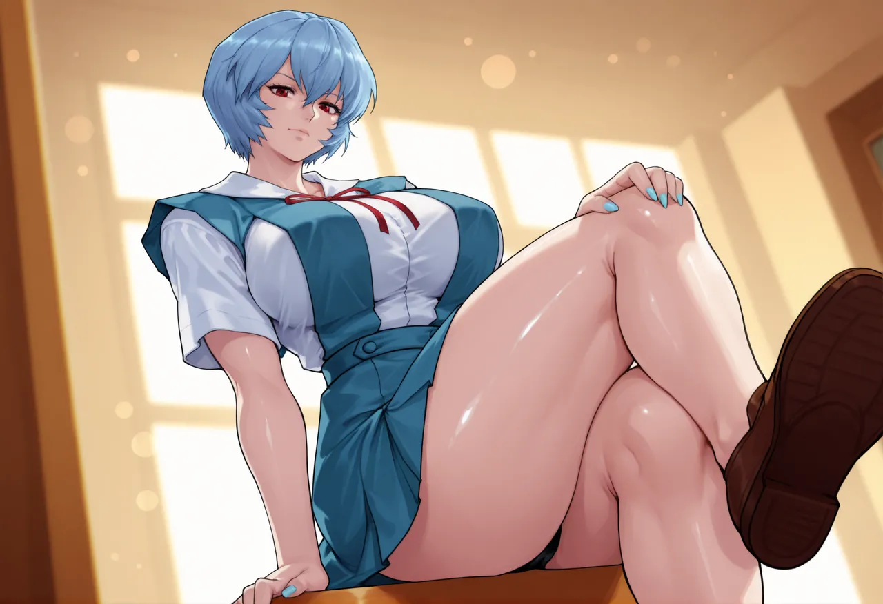 REI AYANAMI - EVANGELION - 140+ IMAGES kranken ai generated - page19