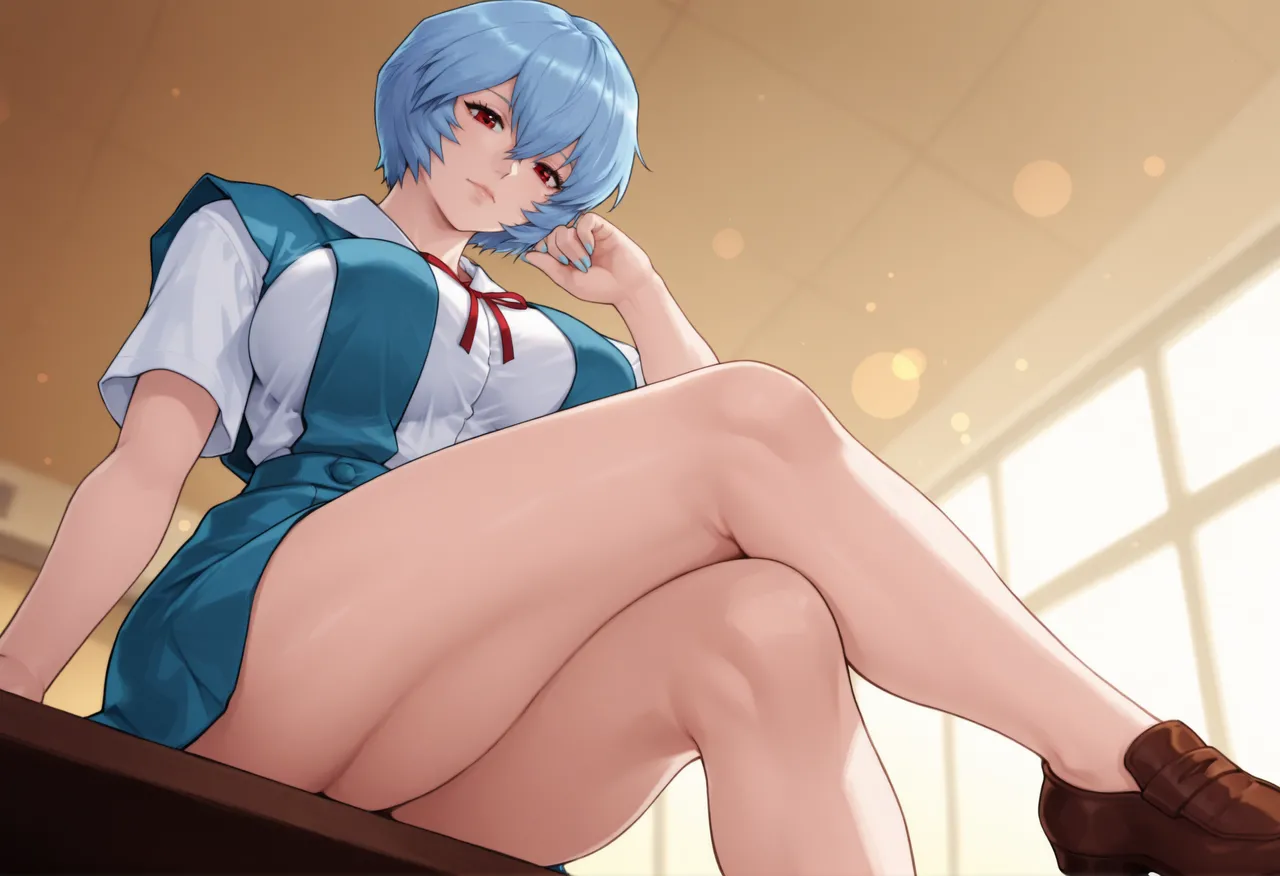 REI AYANAMI - EVANGELION - 140+ IMAGES kranken ai generated - page20