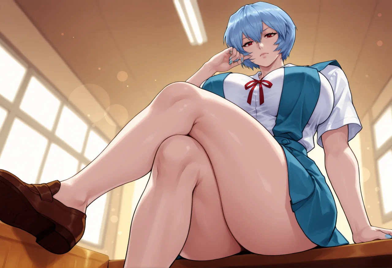 REI AYANAMI - EVANGELION - 140+ IMAGES kranken ai generated - page22