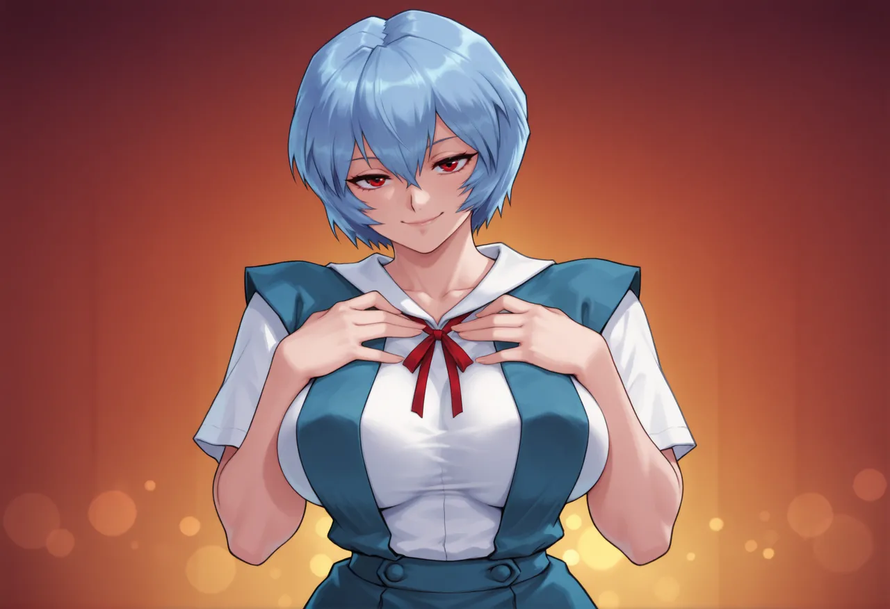 REI AYANAMI - EVANGELION - 140+ IMAGES kranken ai generated - page4