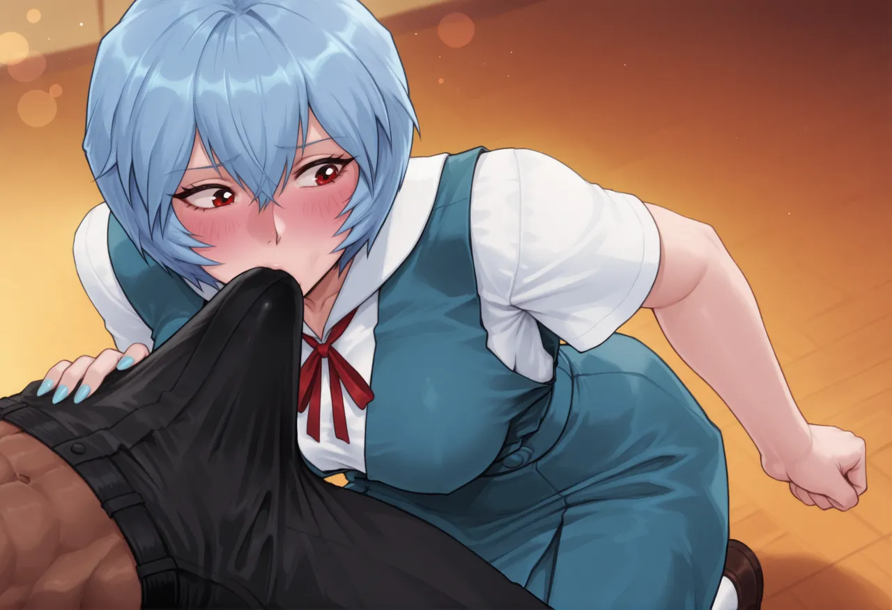 REI AYANAMI - EVANGELION - 140+ IMAGES kranken ai generated - page42