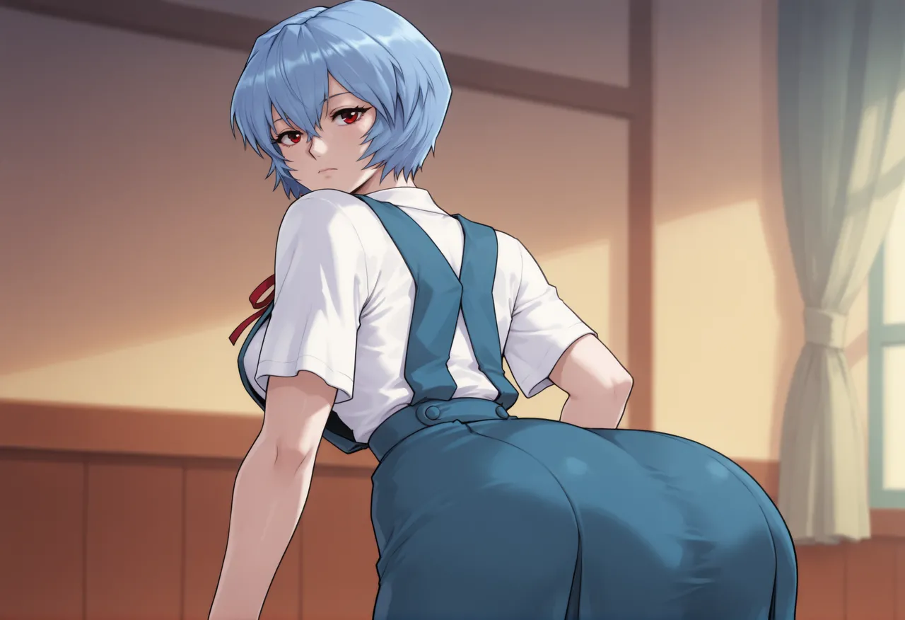 REI AYANAMI - EVANGELION - 140+ IMAGES kranken ai generated - page6