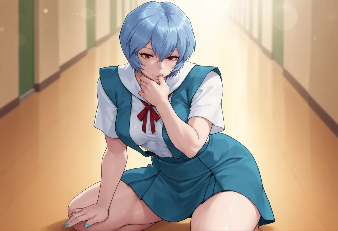 REI AYANAMI - EVANGELION - 140+ IMAGES kranken ai generated - page7