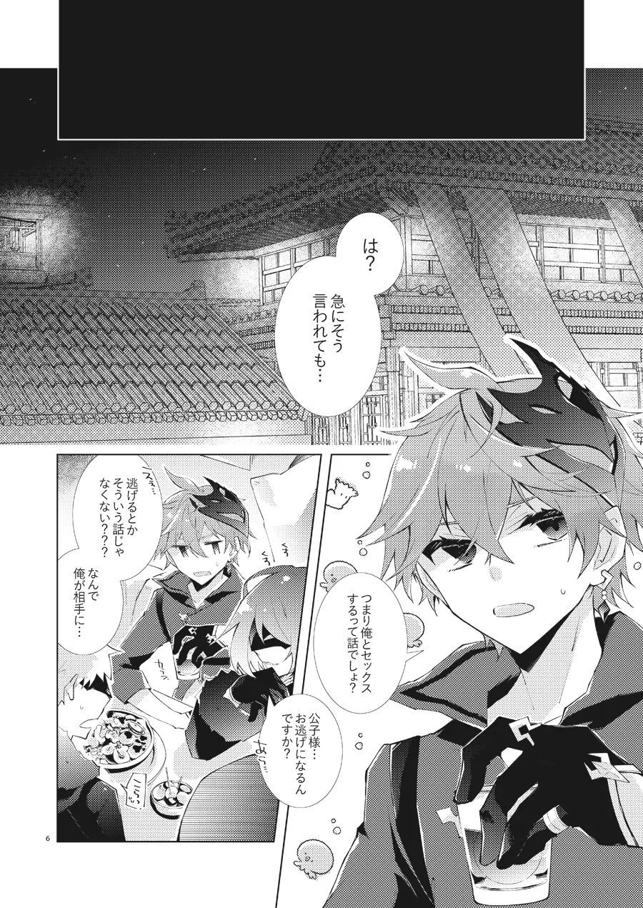 部下だって公子様とワンナイトしたい - page5