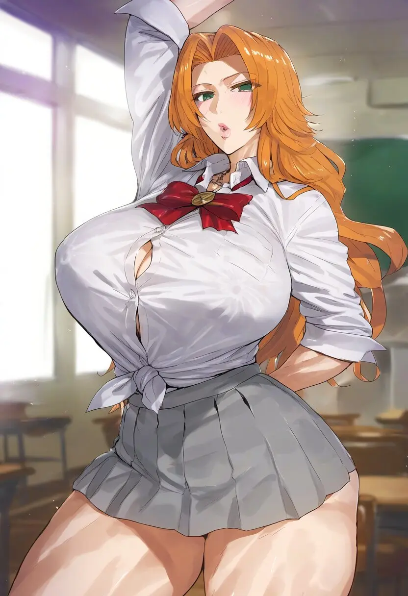 Matsumoto Rangiku soft spark ai generated - page2
