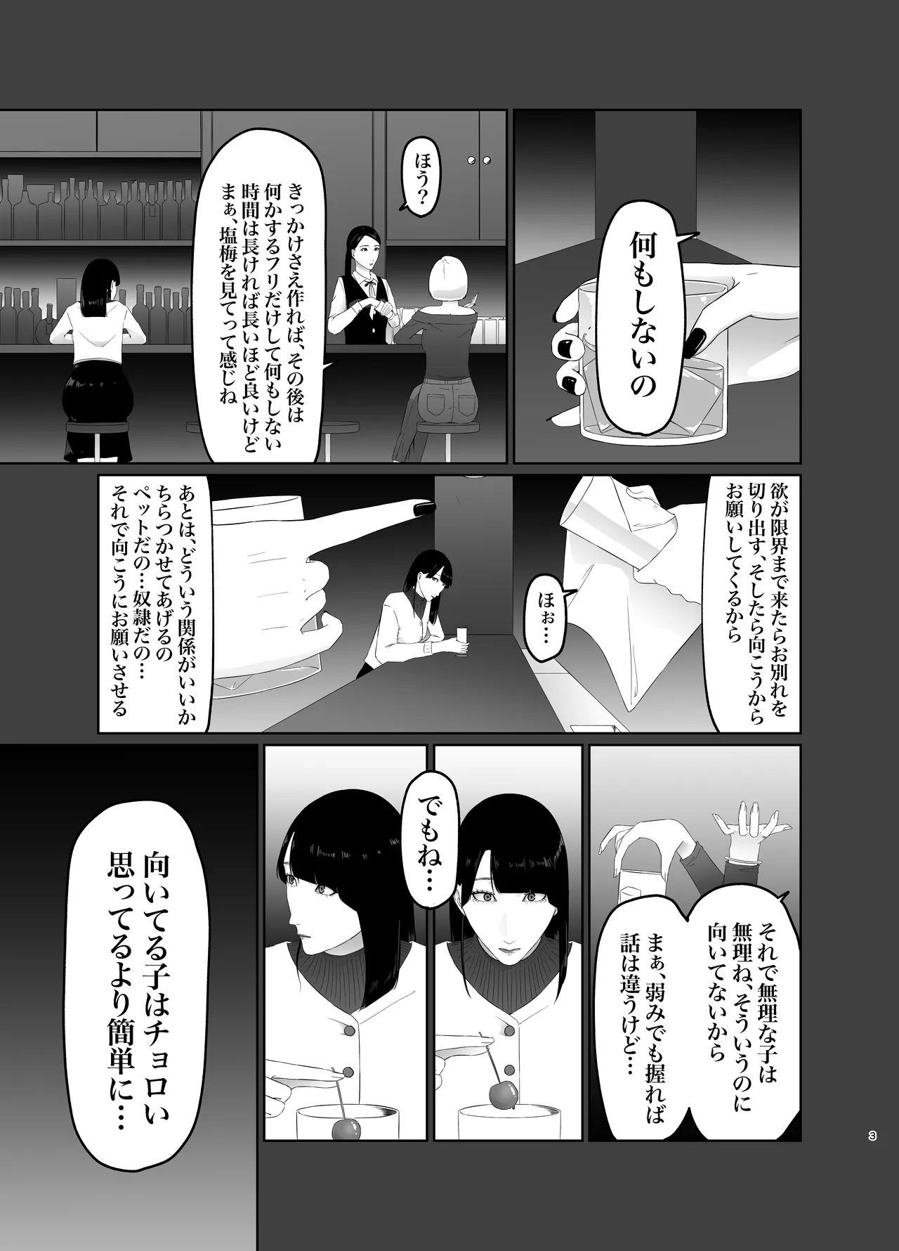 新人女子アナ尊厳破壊レズ奴隷調教 - page3