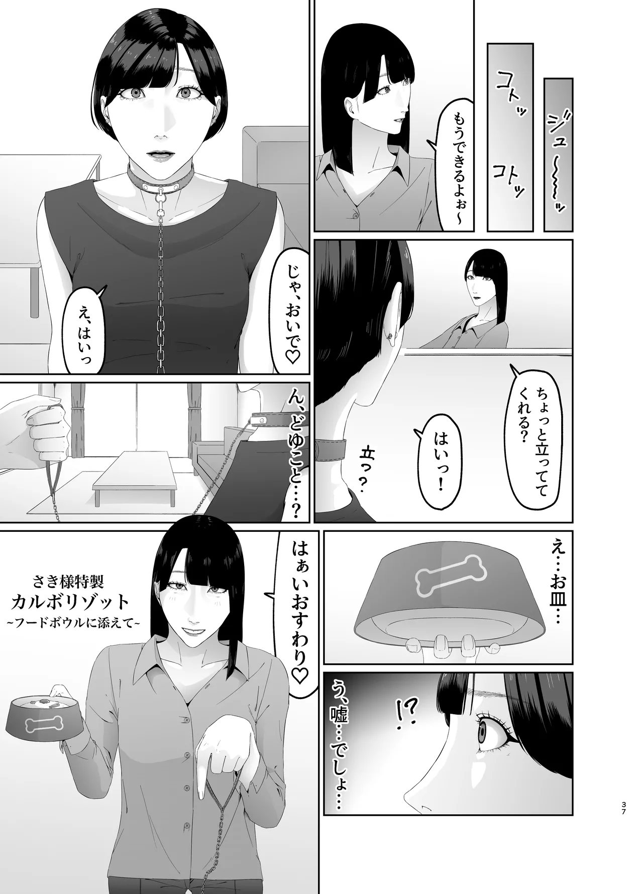 新人女子アナ尊厳破壊レズ奴隷調教 - page37
