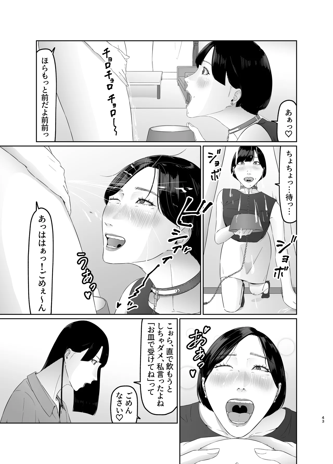 新人女子アナ尊厳破壊レズ奴隷調教 - page43