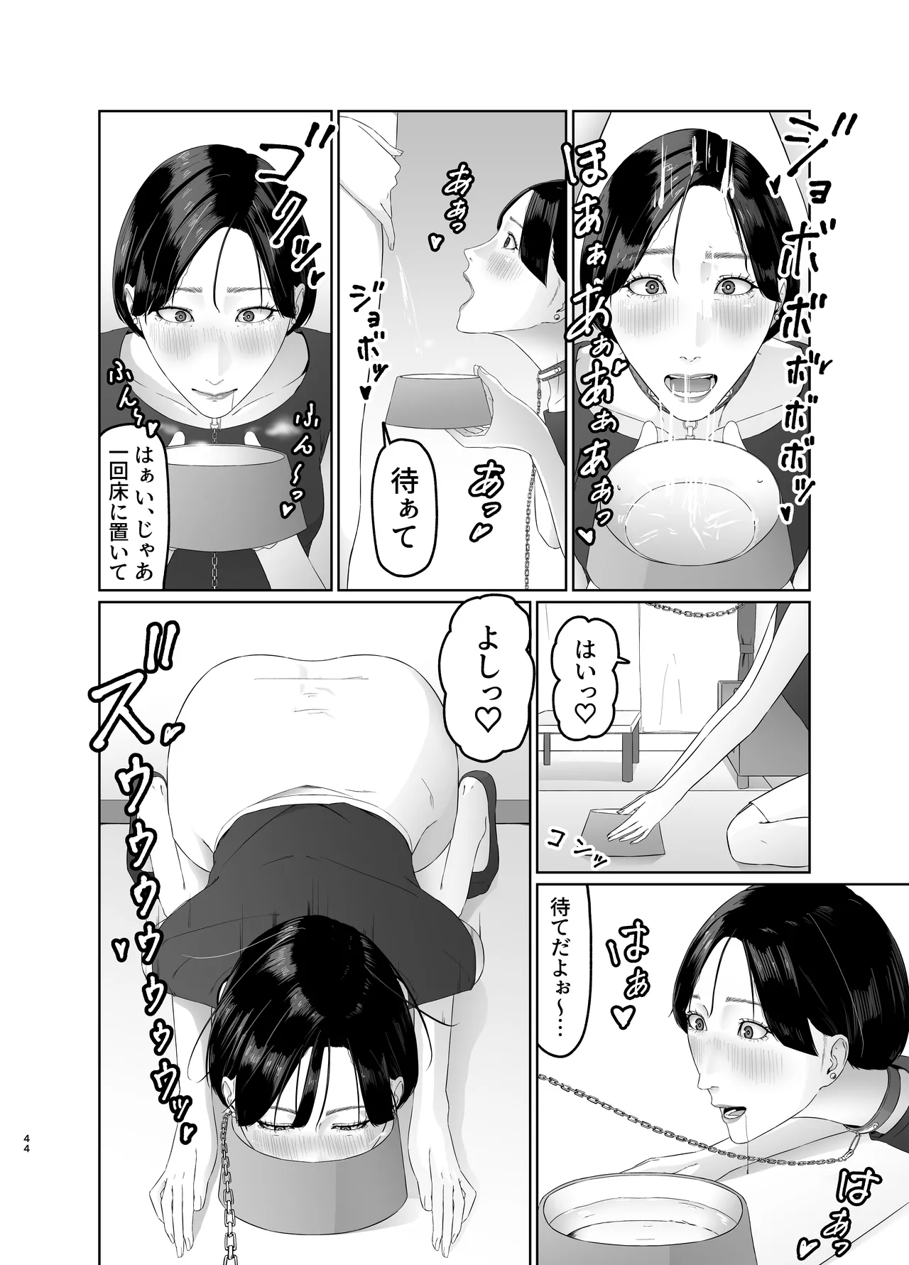 新人女子アナ尊厳破壊レズ奴隷調教 - page44