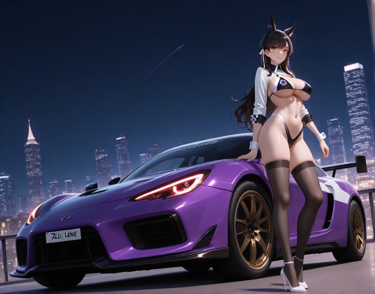 Atago Stunning Speedster (Race Queen) 335 pics [AI Generated] - page29