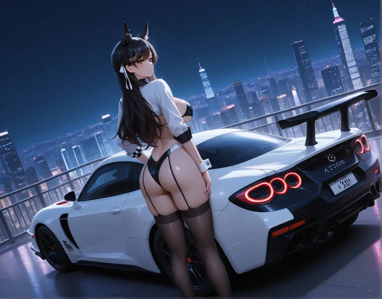 Atago Stunning Speedster (Race Queen) 335 pics [AI Generated] - page31