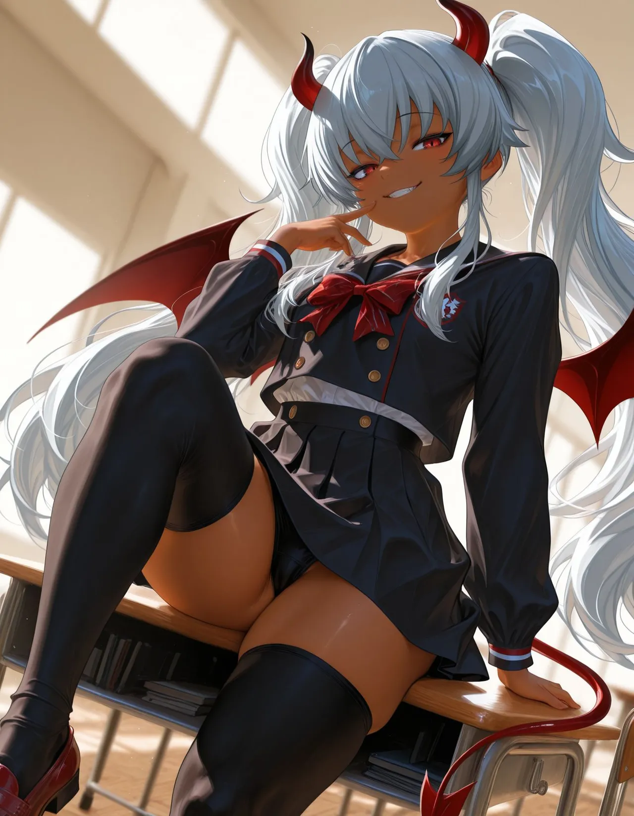 褐色#182 グリムアロエ grim aloe nsfw 褐色生活_DSL ai generated - page12