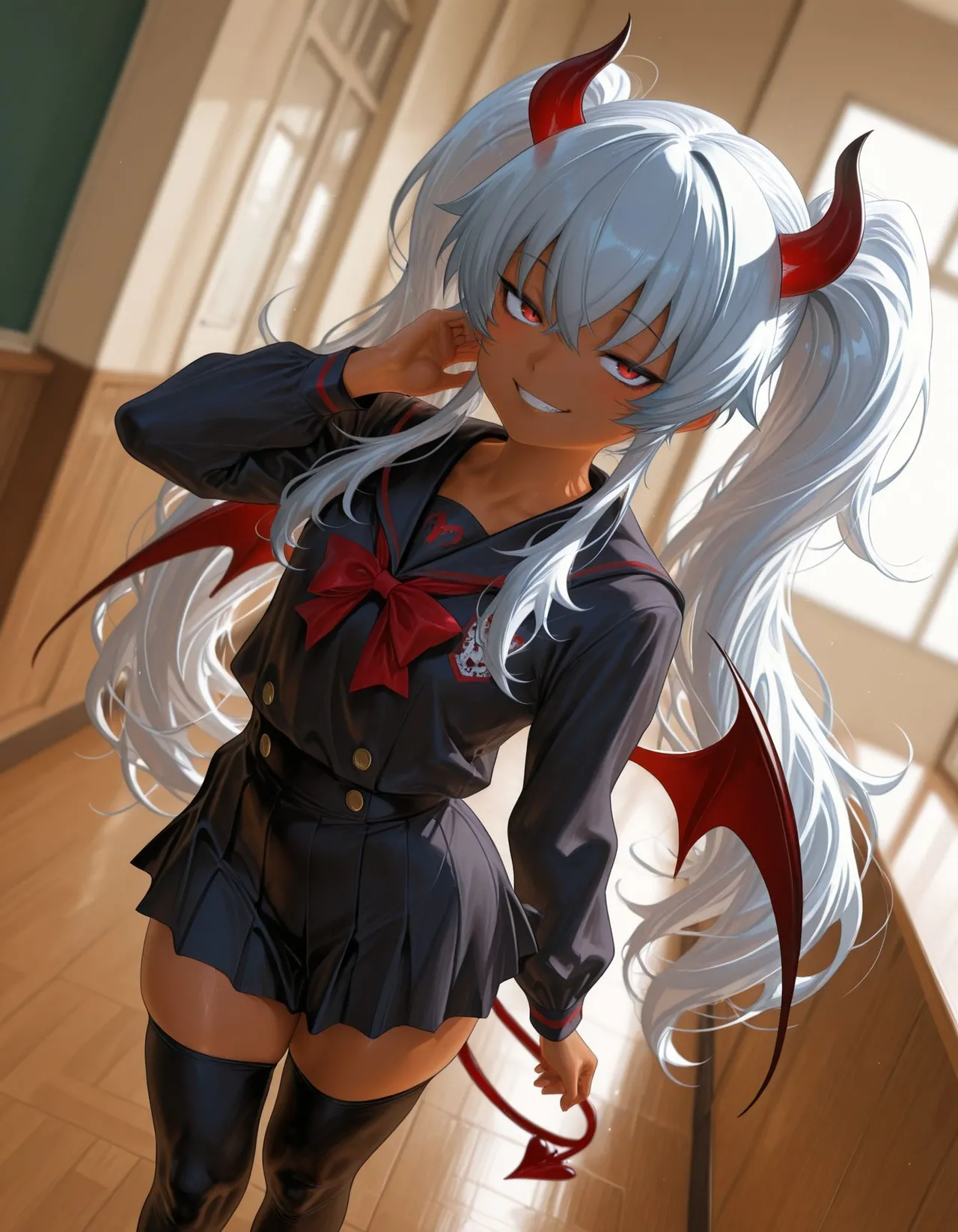 褐色#182 グリムアロエ grim aloe nsfw 褐色生活_DSL ai generated - page13