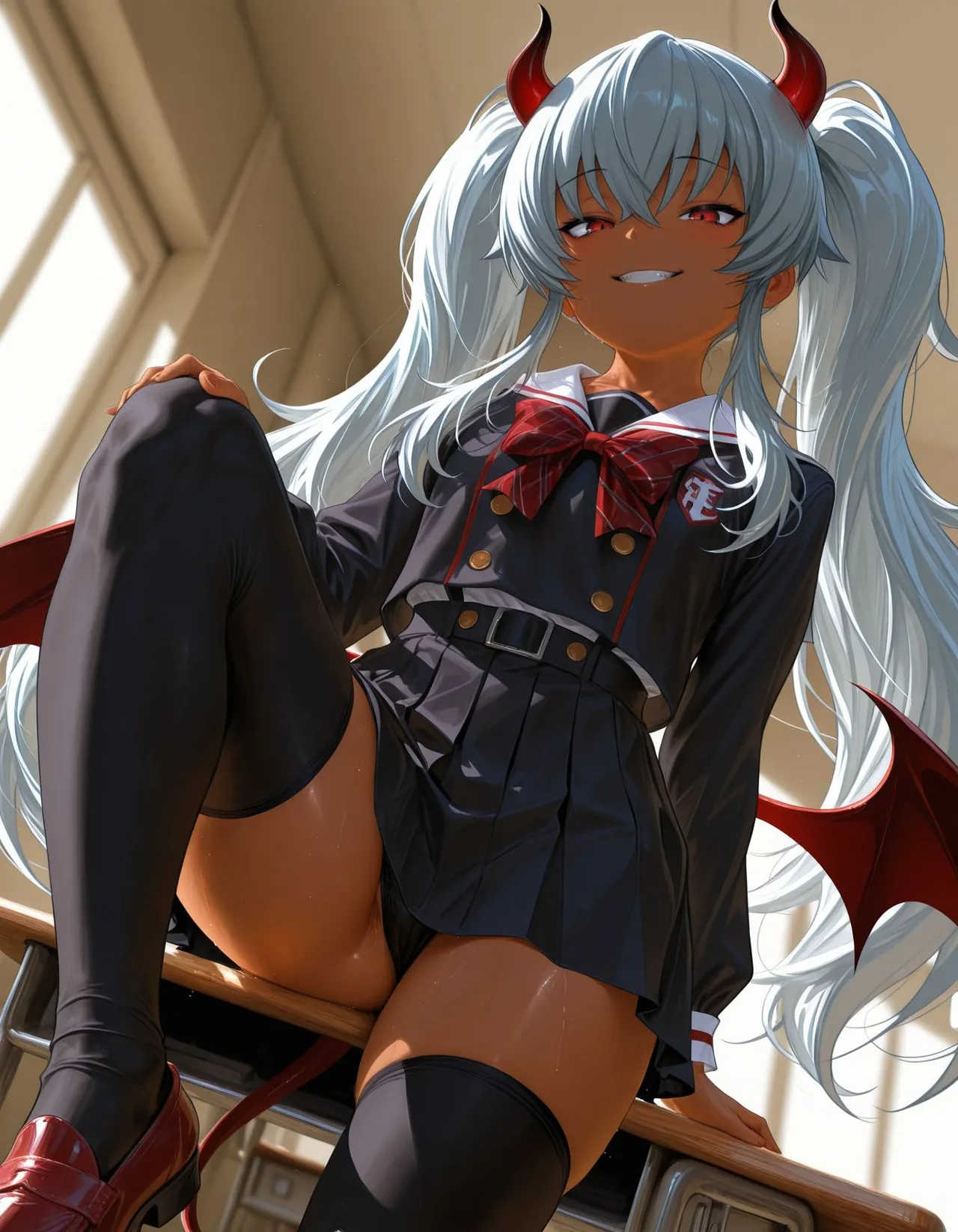 褐色#182 グリムアロエ grim aloe nsfw 褐色生活_DSL ai generated - page20