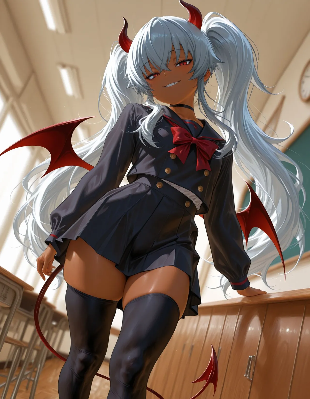 褐色#182 グリムアロエ grim aloe nsfw 褐色生活_DSL ai generated - page4