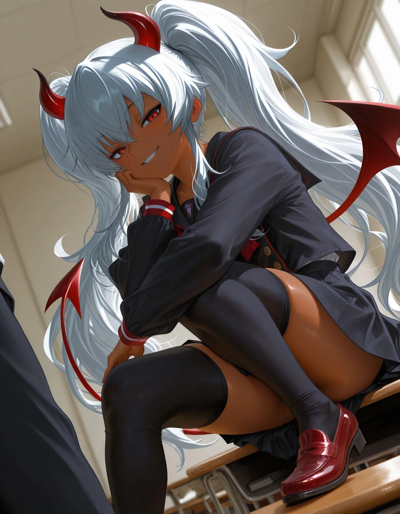 褐色#182 グリムアロエ grim aloe nsfw 褐色生活_DSL ai generated - page5