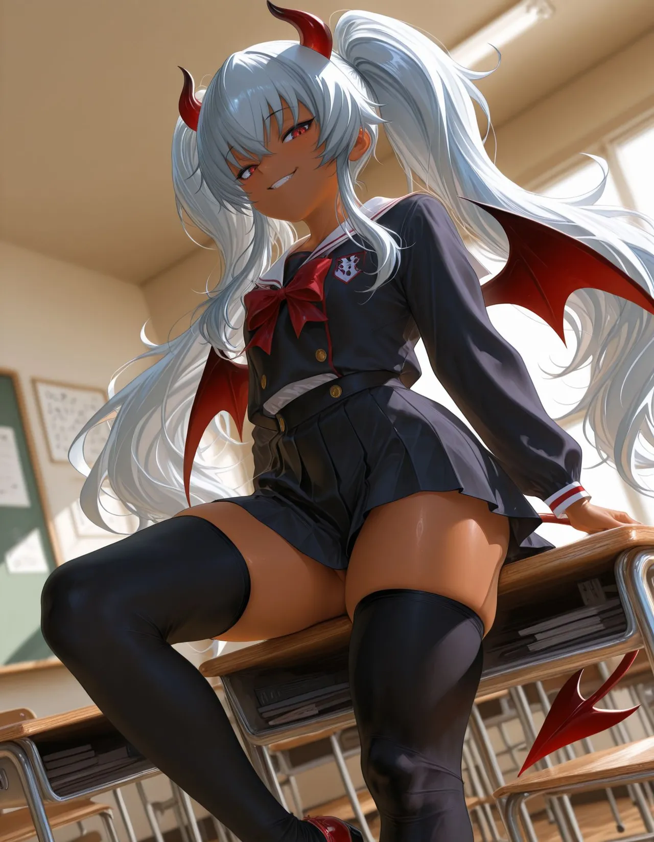 褐色#182 グリムアロエ grim aloe nsfw 褐色生活_DSL ai generated - page9