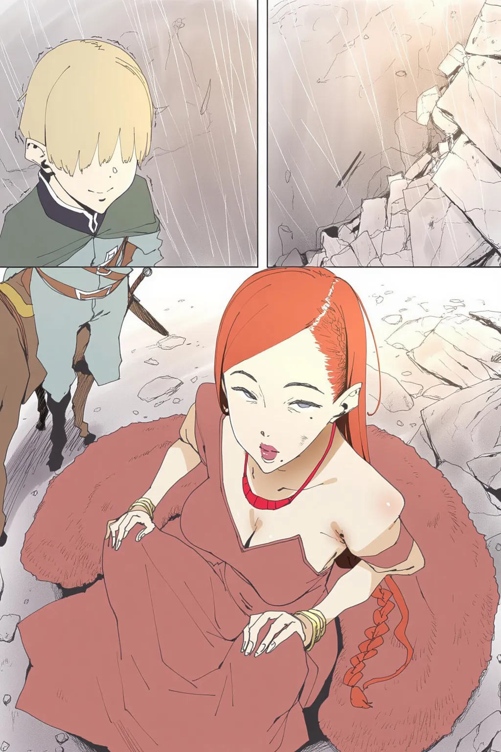 Ame no Naka no Hiru towa... [AI Generated] - page2