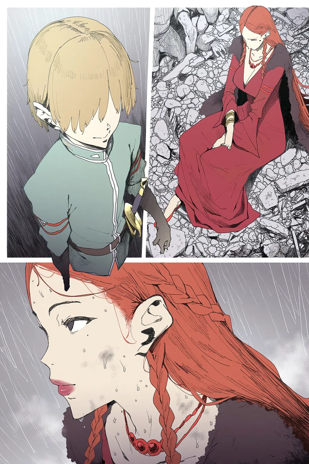 Ame no Naka no Hiru towa... [AI Generated] - page4