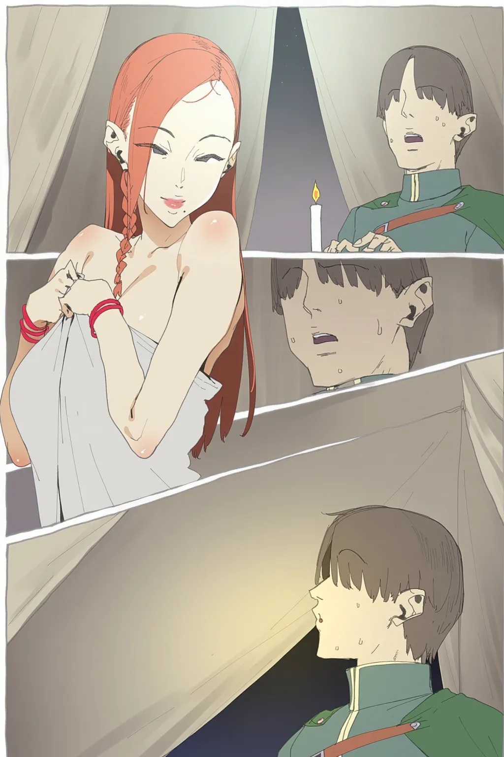 Ame no Naka no Hiru towa... [AI Generated] - page7