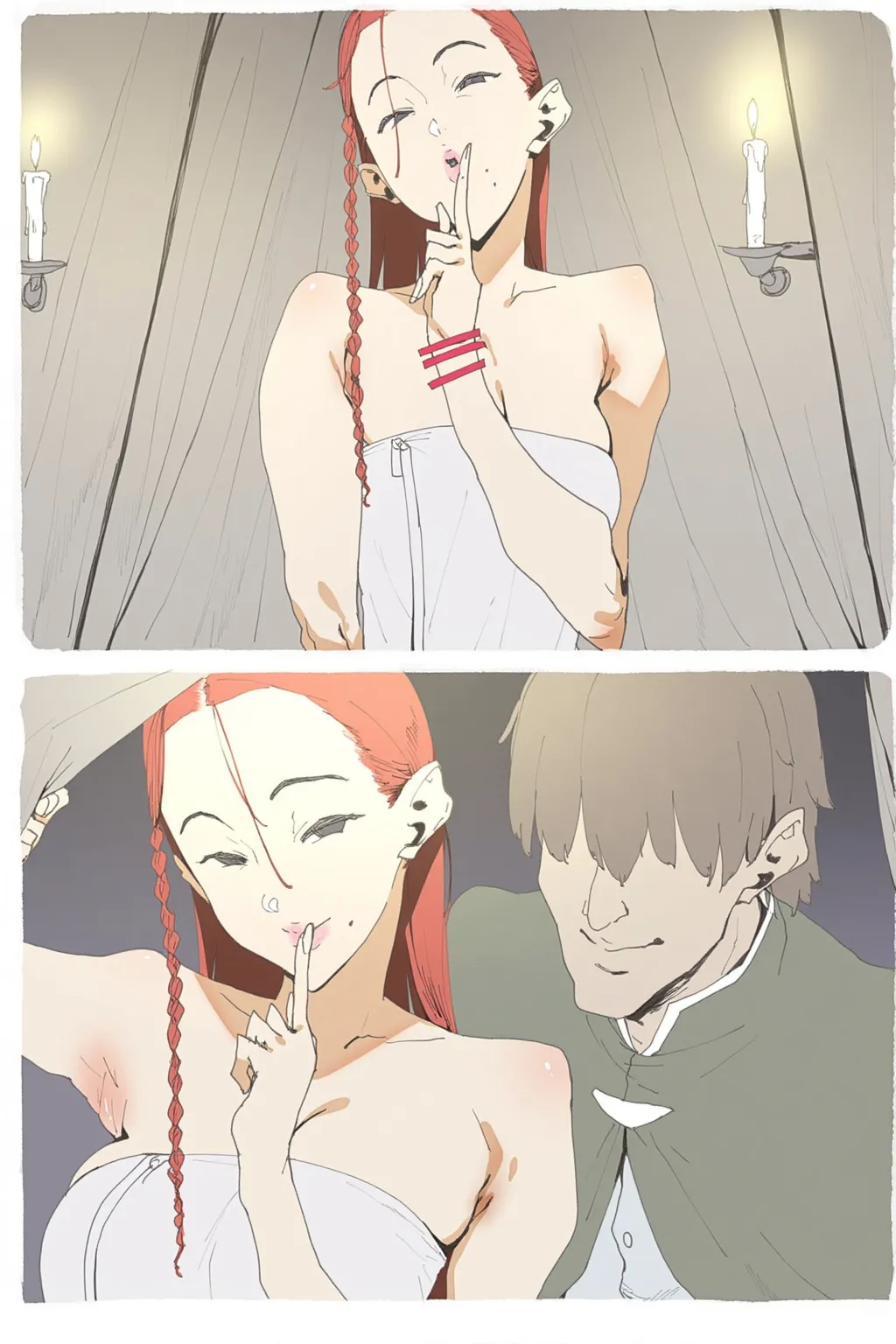 Ame no Naka no Hiru towa... [AI Generated] - page8