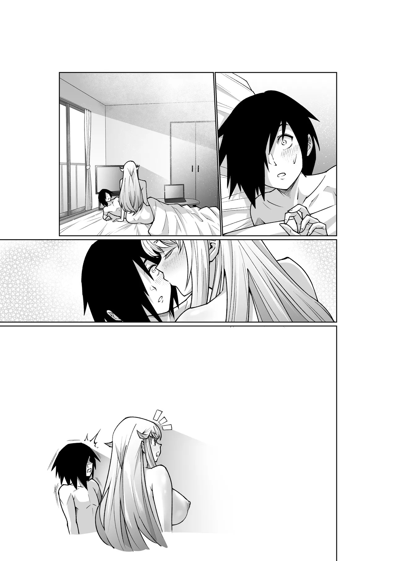 クーデレ金髪人妻全裸家政婦さんが病んだ僕に優しくしてくれたお話。02 - page129