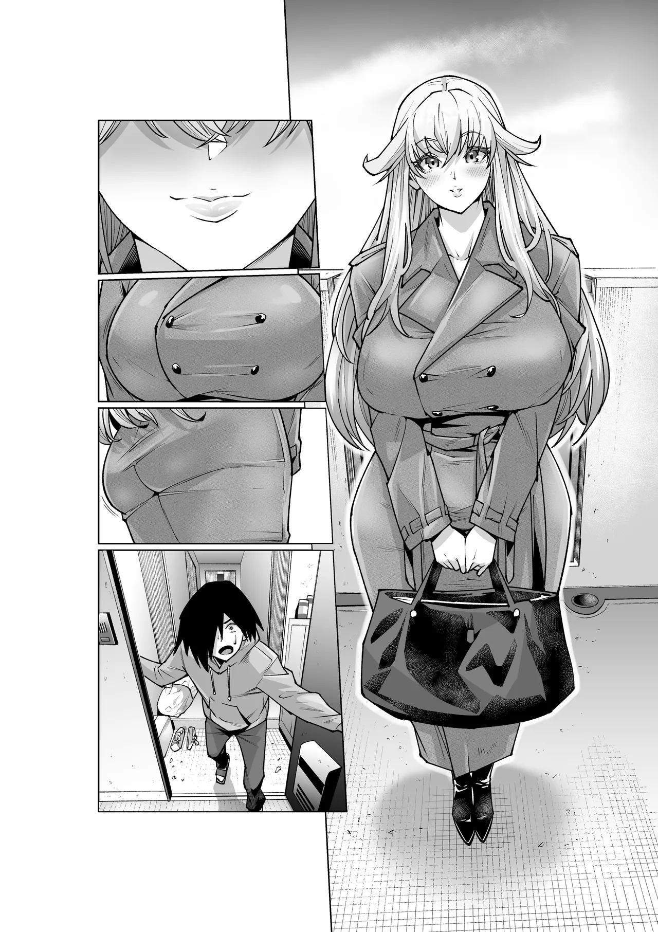 クーデレ金髪人妻全裸家政婦さんが病んだ僕に優しくしてくれたお話。02 - page74