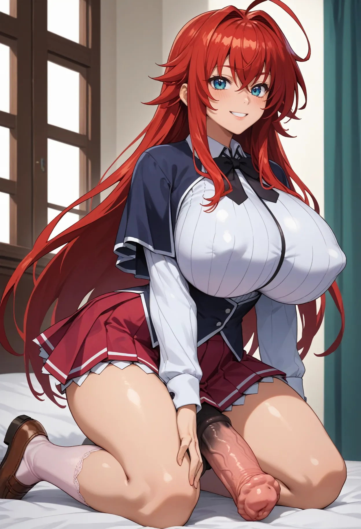 Rias Gremory | High School DxD | Horsecock futa fourt2 ai generated - page2