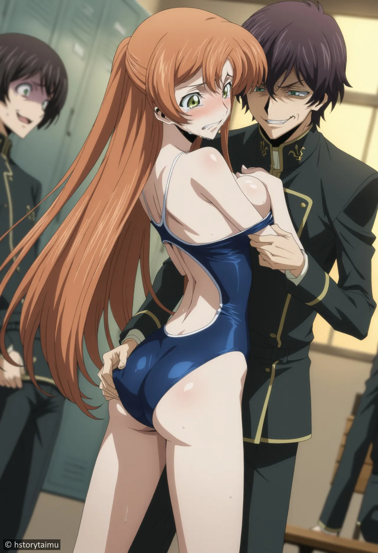 [AMB] Shirley Fenette after Swim Training [AI-generated] - page17