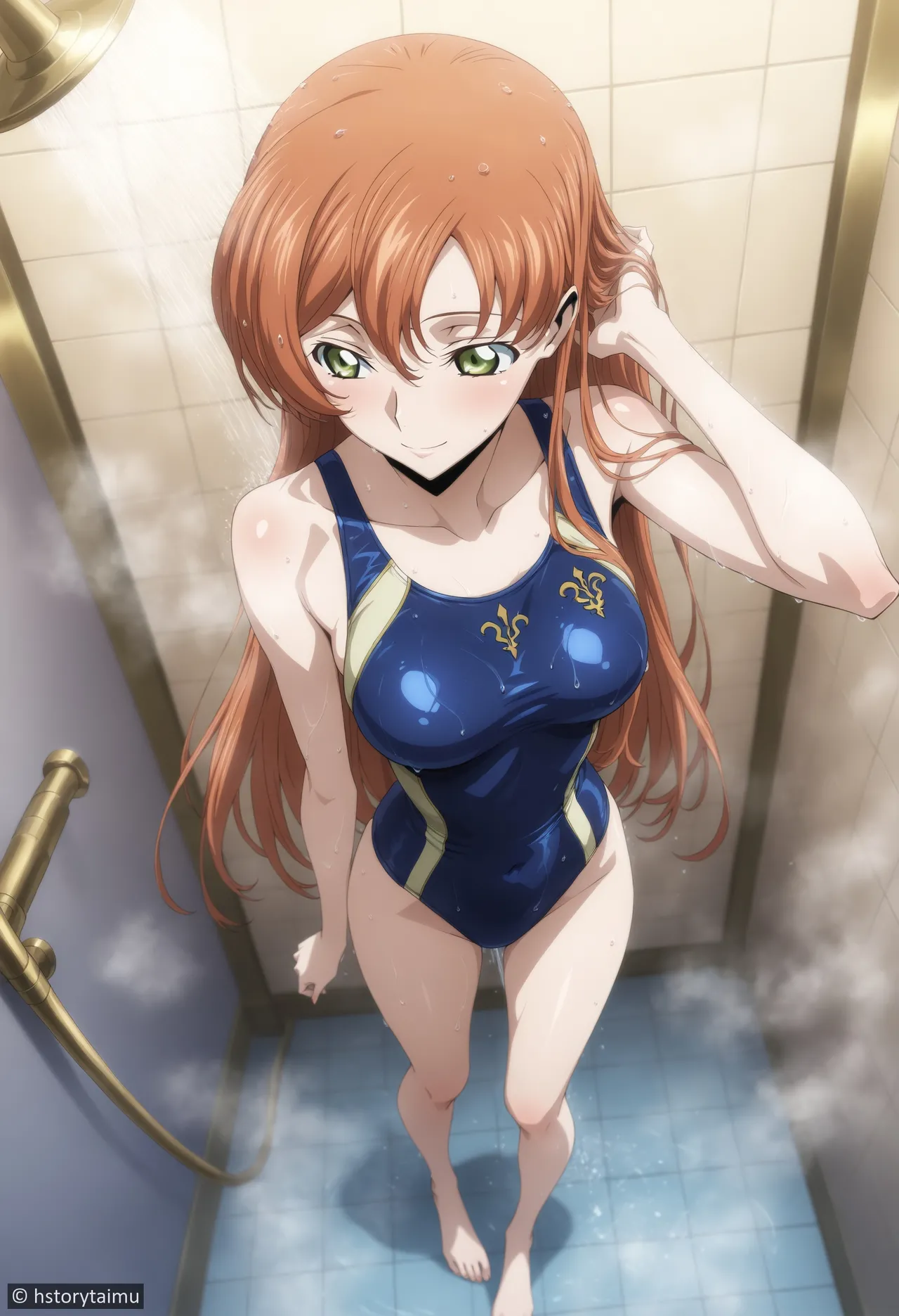 [AMB] Shirley Fenette after Swim Training [AI-generated] - page2