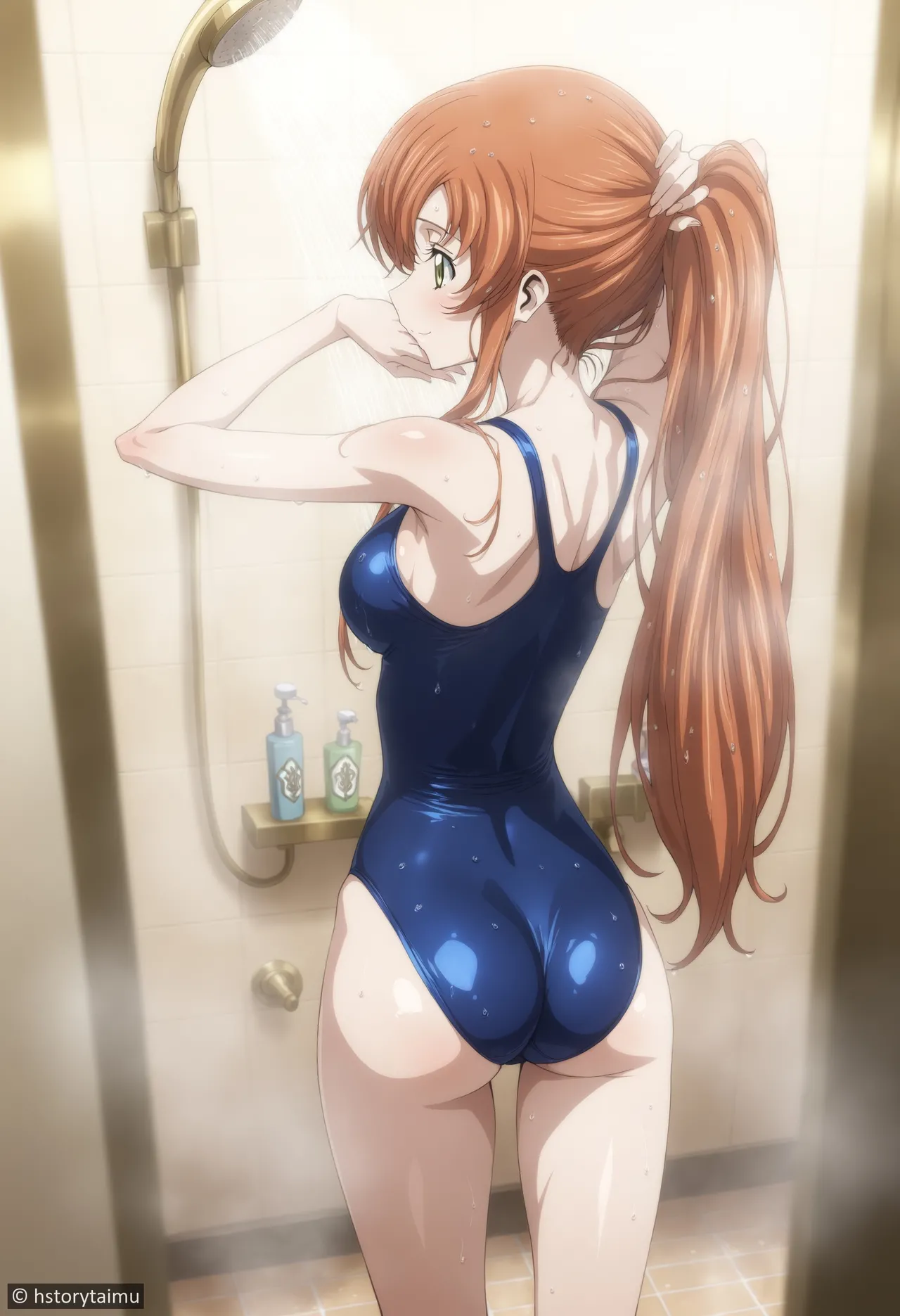 [AMB] Shirley Fenette after Swim Training [AI-generated] - page3