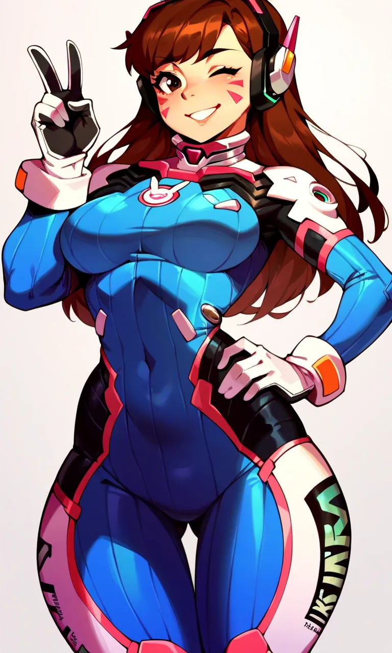 Overwatch – Dva daidoujipv ai generated
