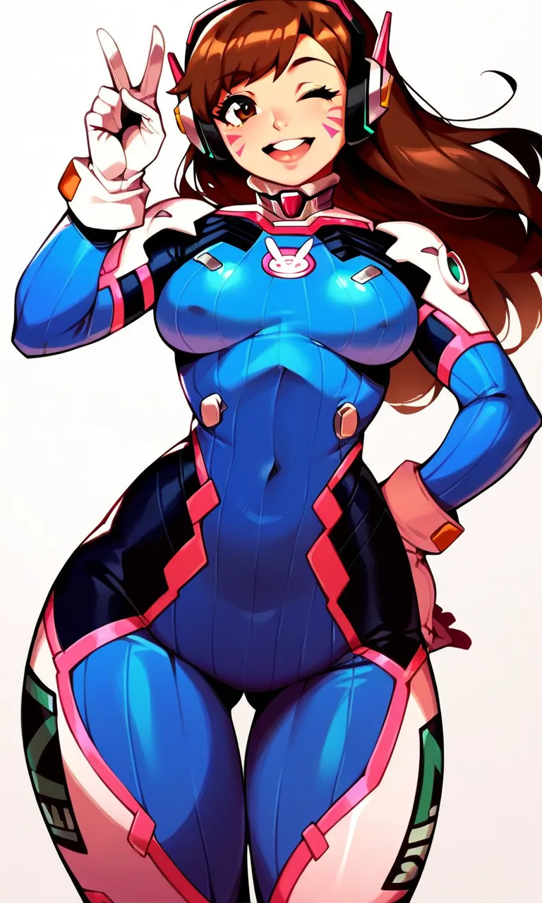 Overwatch - Dva daidoujipv ai generated - page2