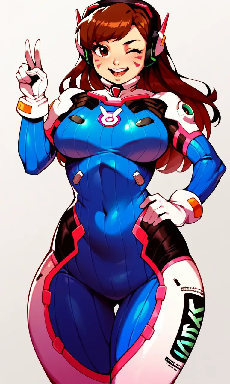 Overwatch - Dva daidoujipv ai generated - page3