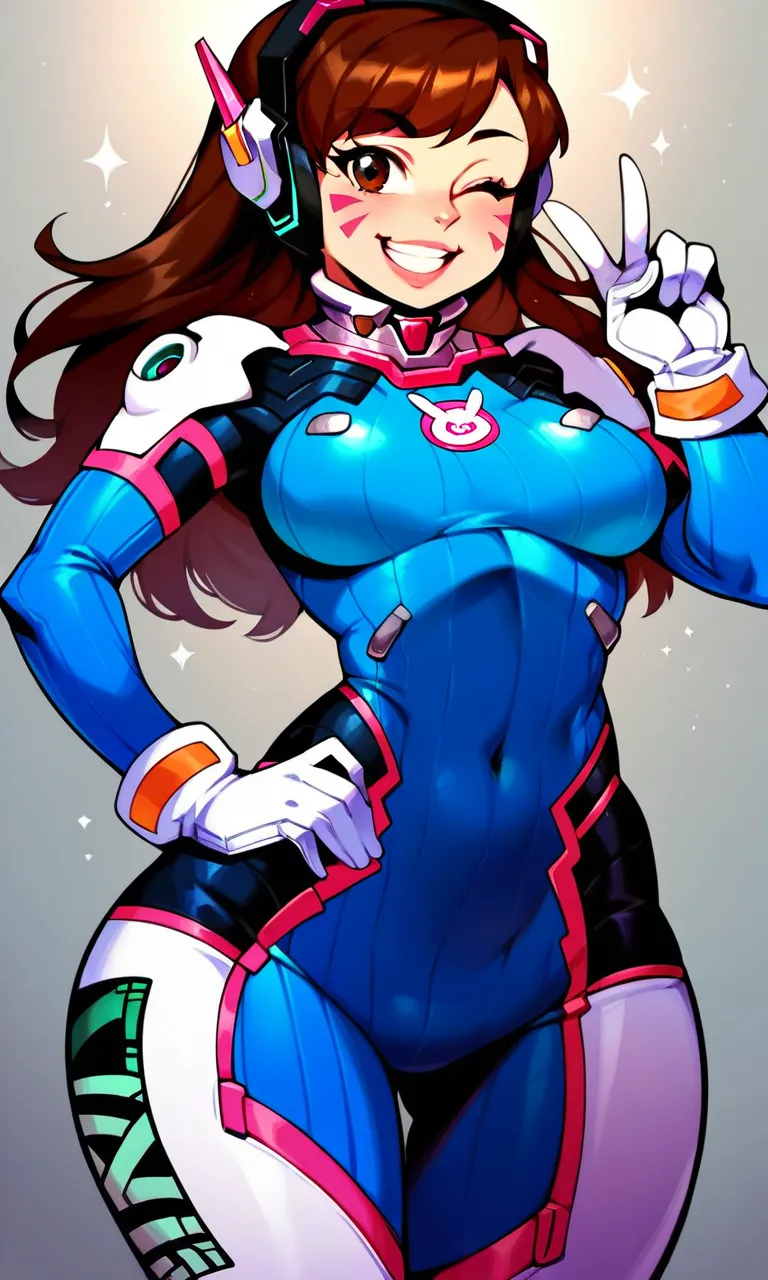 Overwatch - Dva daidoujipv ai generated - page4