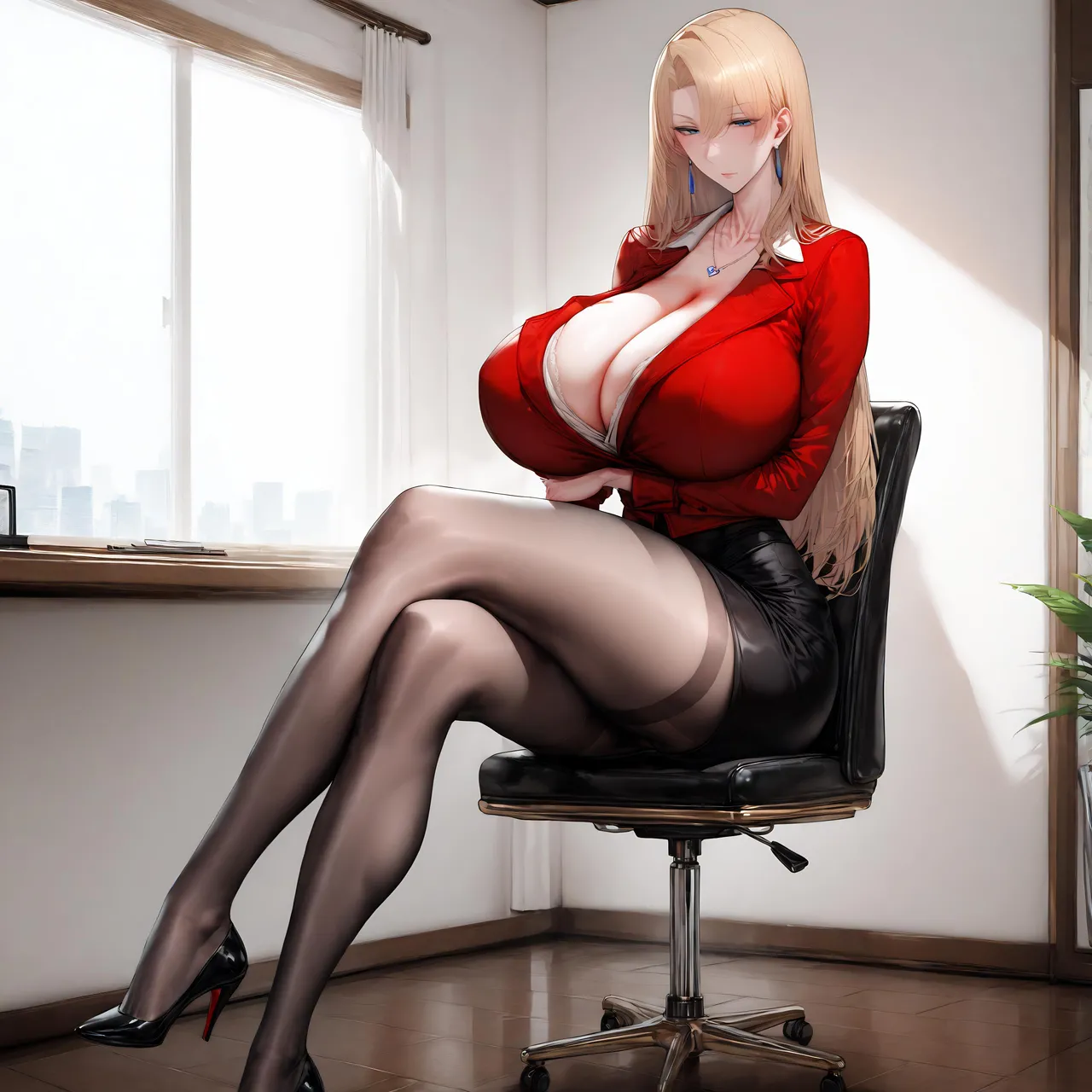 Kurashiki Reika 巨乳加大分 jrjdf ai generated - page14
