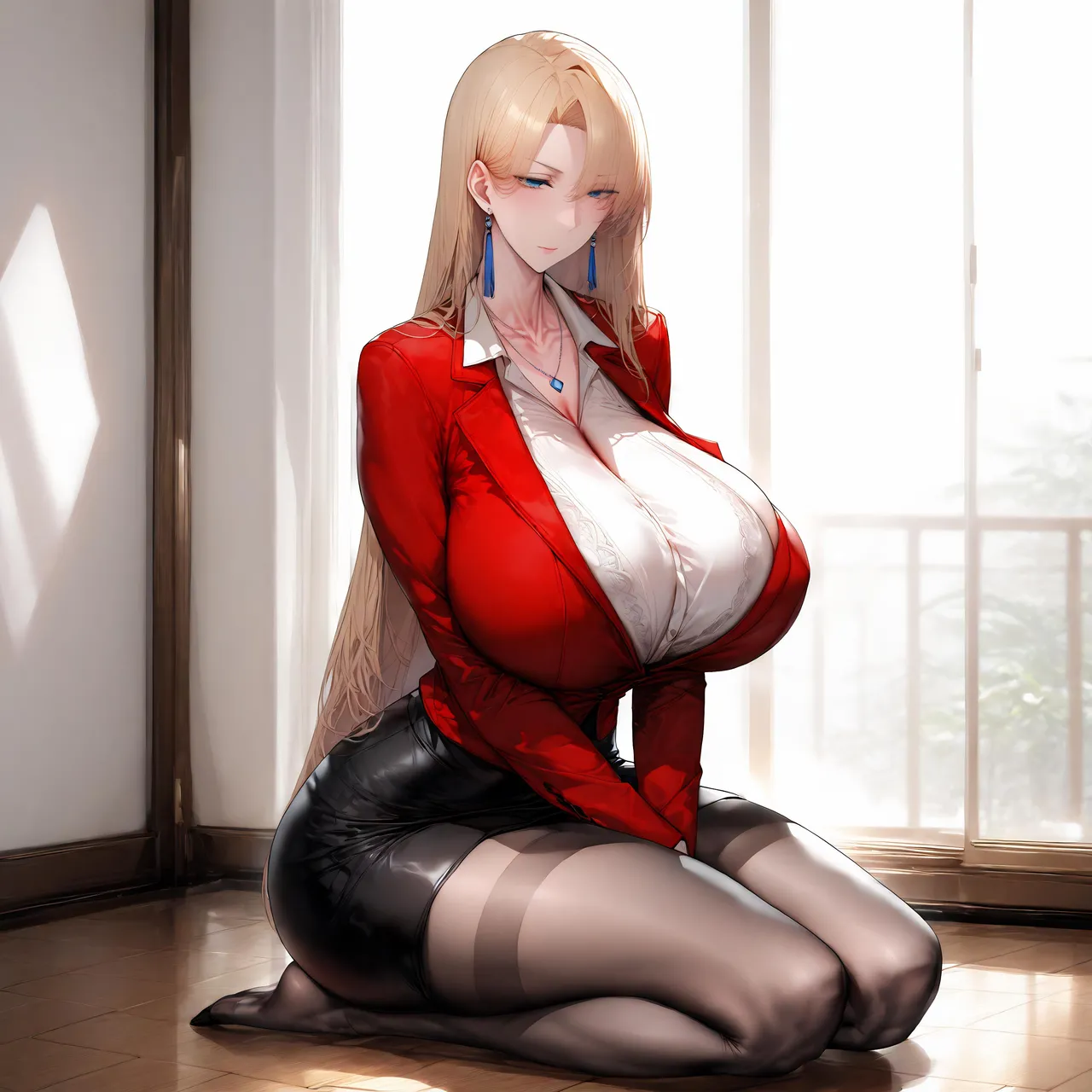 Kurashiki Reika 巨乳加大分 jrjdf ai generated - page15