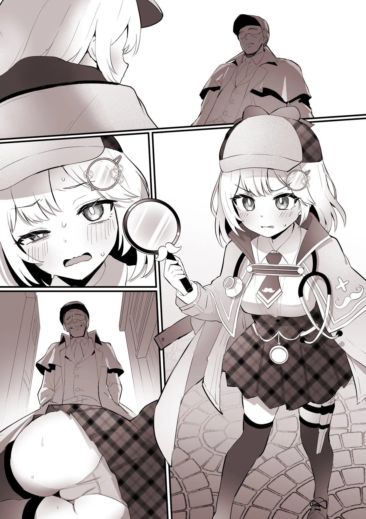 自分の処女を奪った犯人に、アナルも奪われる アメ〇ア - page9