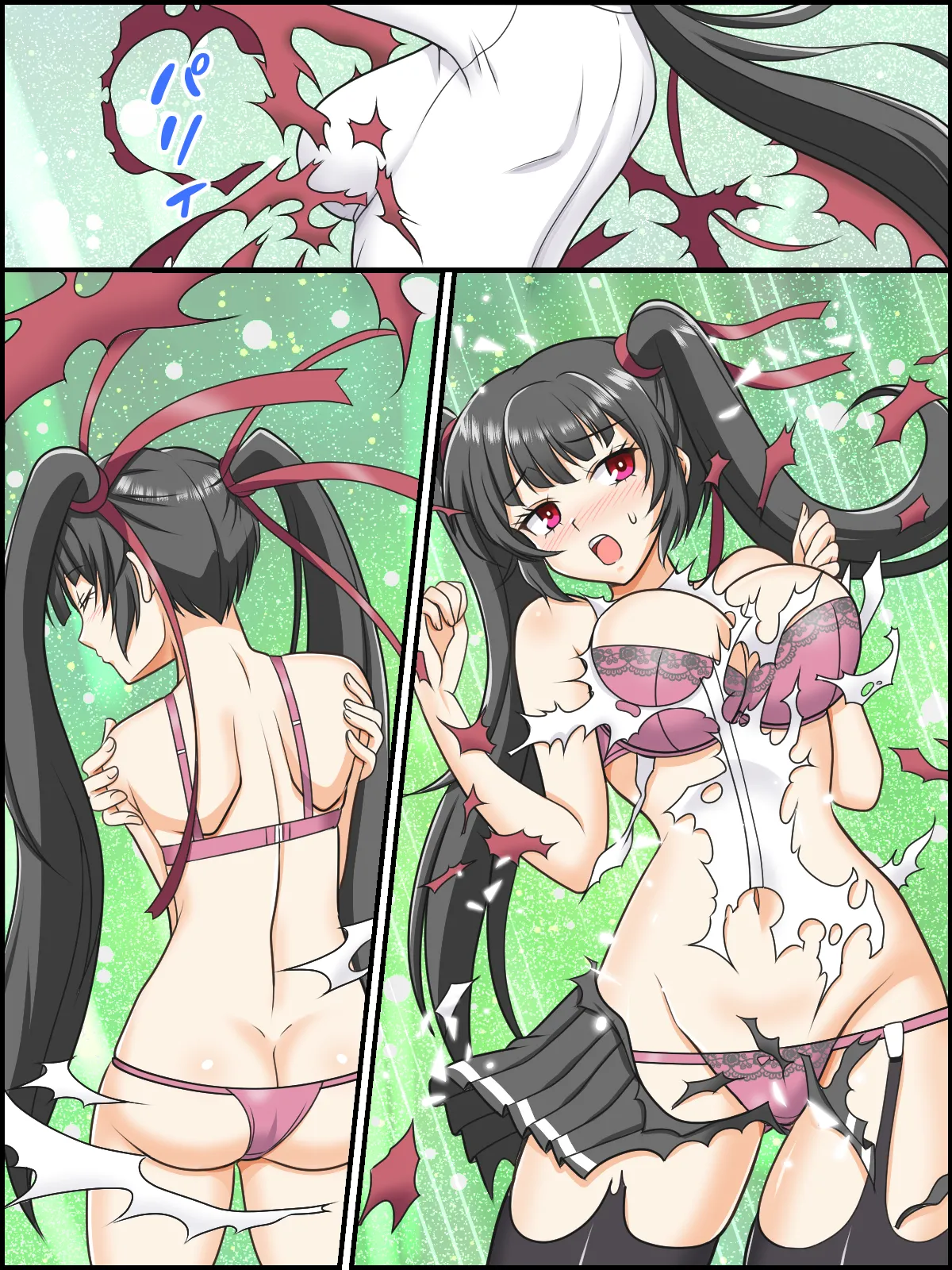 屈原神無] オリキャラ変身シーン - page3
