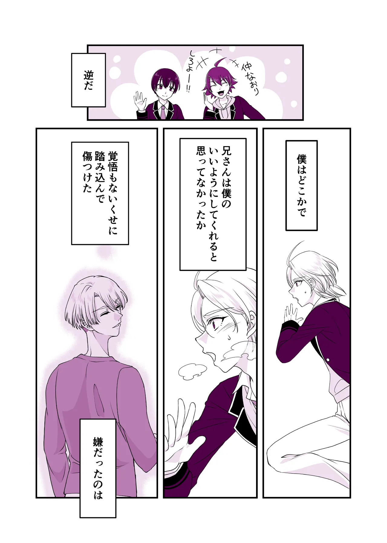 嘘つきで臆病で完璧な兄 - page11