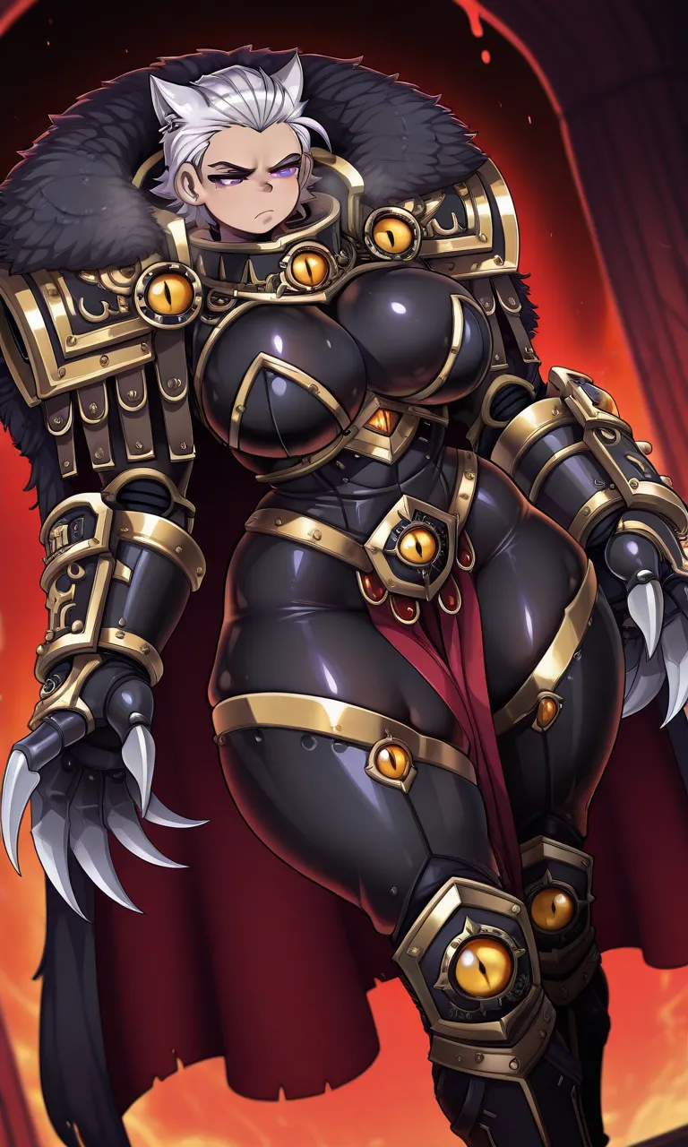 Warhammer 40k - Fem-Horus daidoujipv ai generated - page10