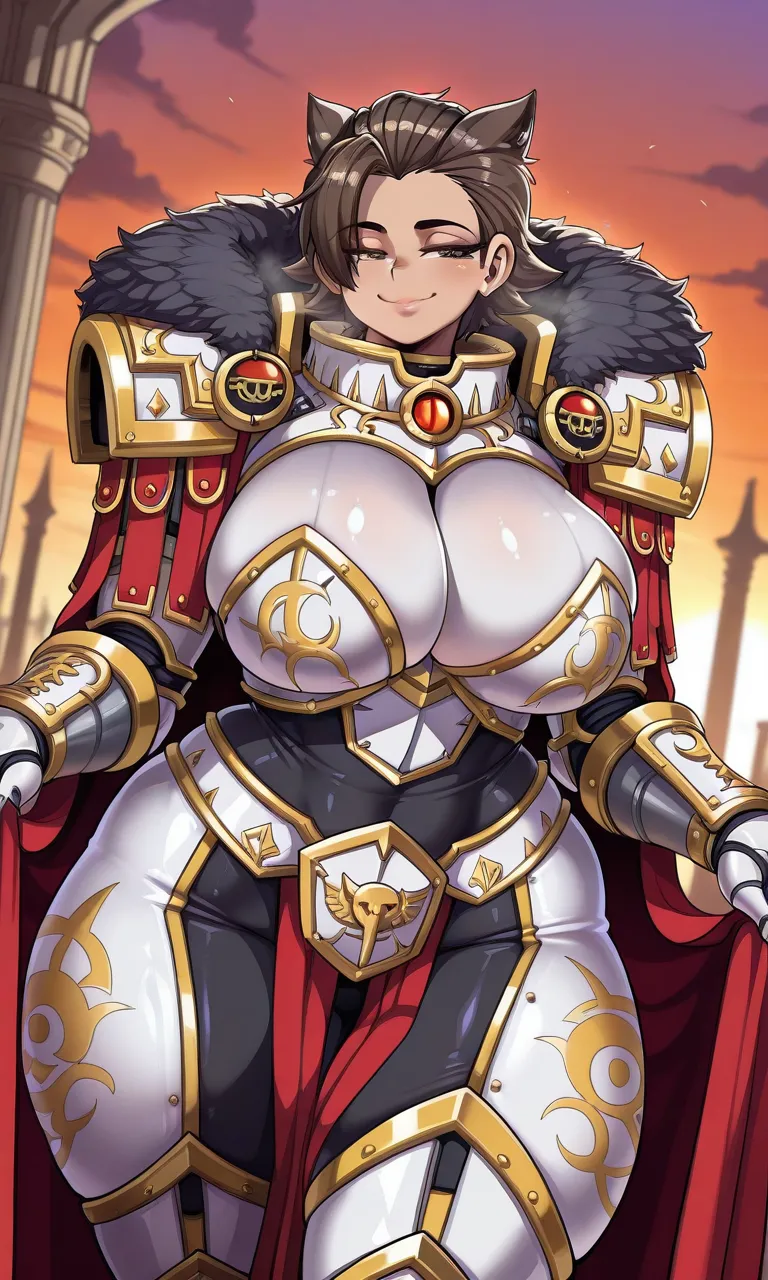 Warhammer 40k - Fem-Horus daidoujipv ai generated - page3