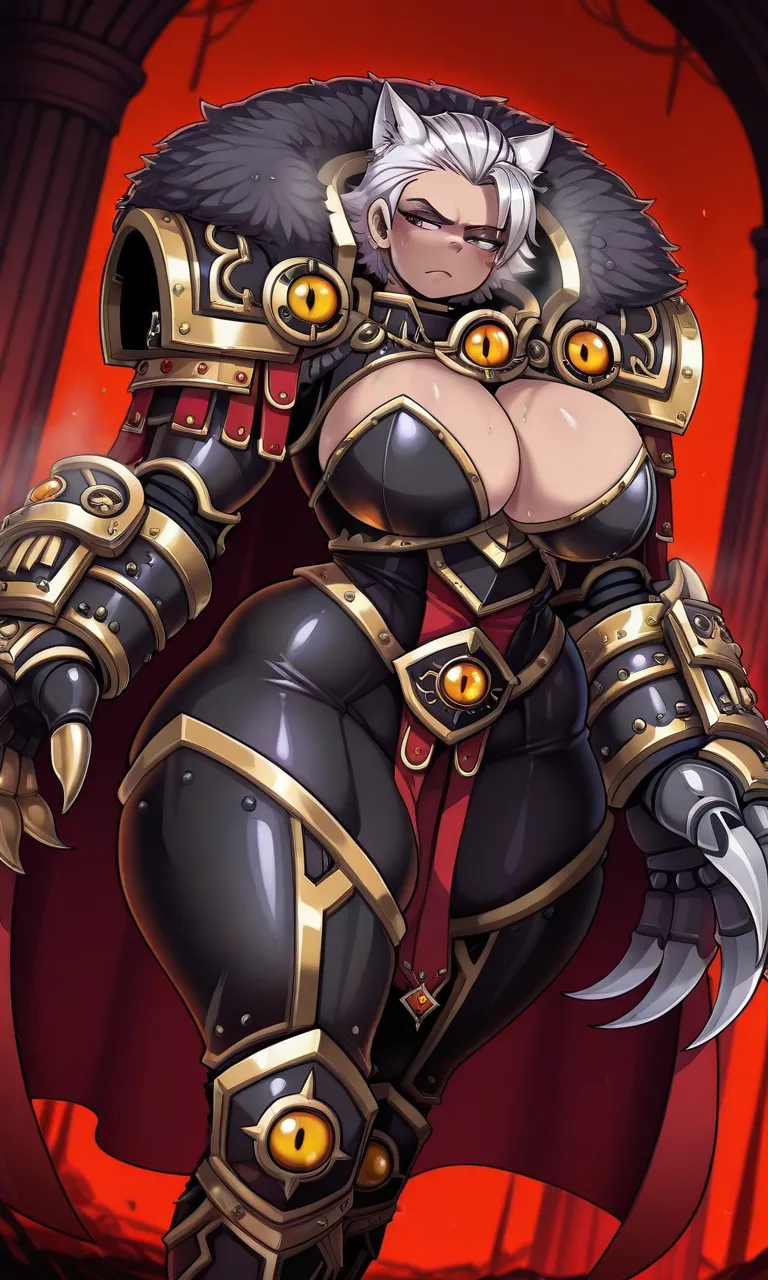 Warhammer 40k - Fem-Horus daidoujipv ai generated - page6