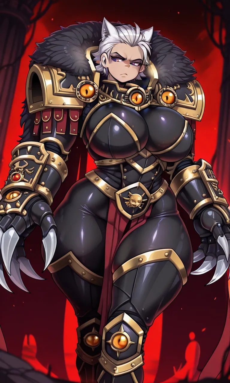 Warhammer 40k - Fem-Horus daidoujipv ai generated - page7