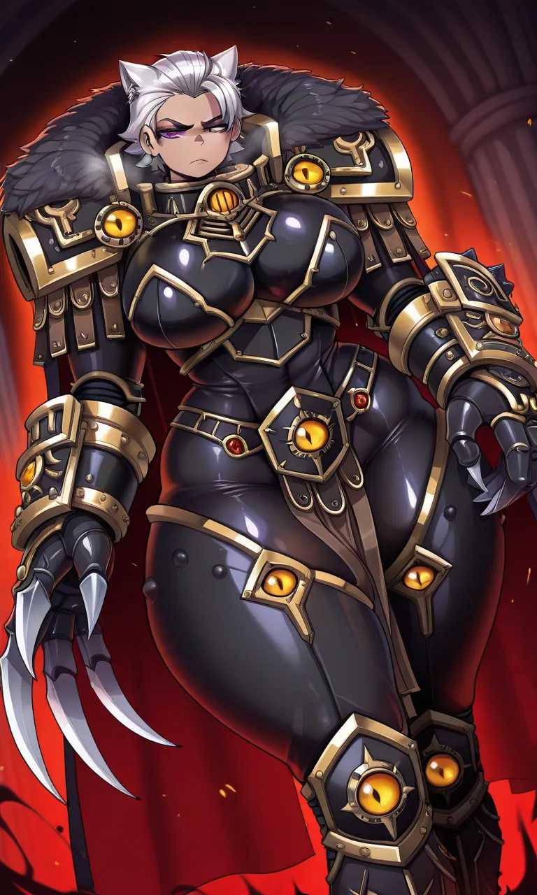 Warhammer 40k - Fem-Horus daidoujipv ai generated - page9