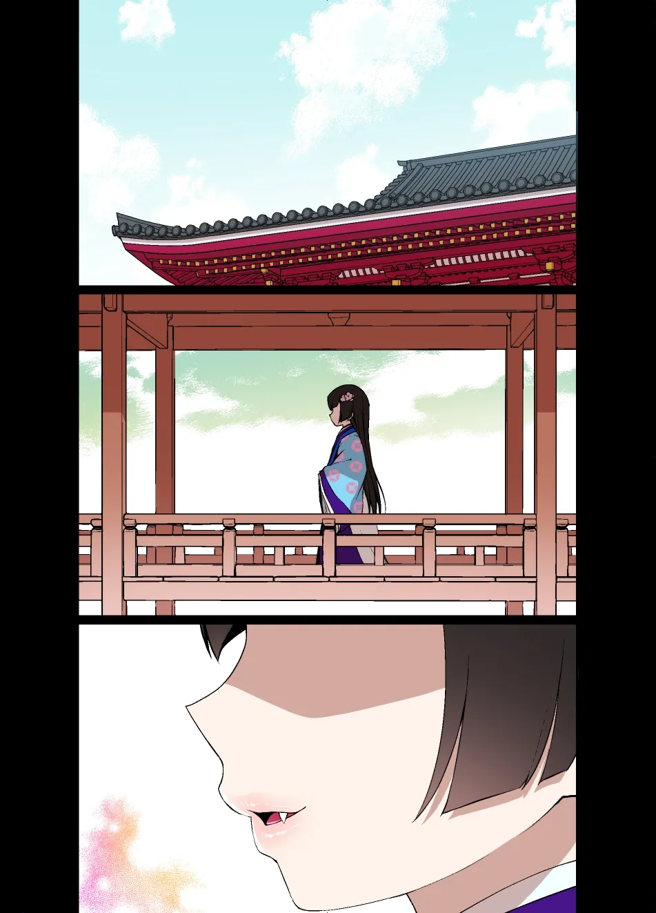 淫魔に見初められた平安貴族のふたなり姫 漫画 - page49
