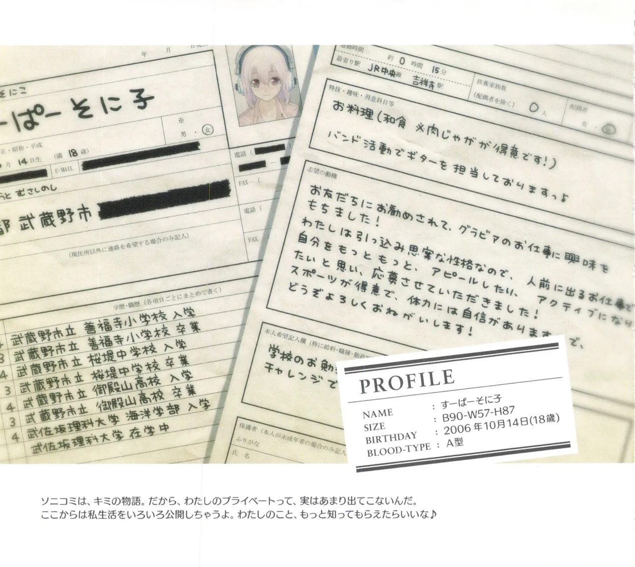 Sonicomi Limited Edition Super Sonico Private Book - page15