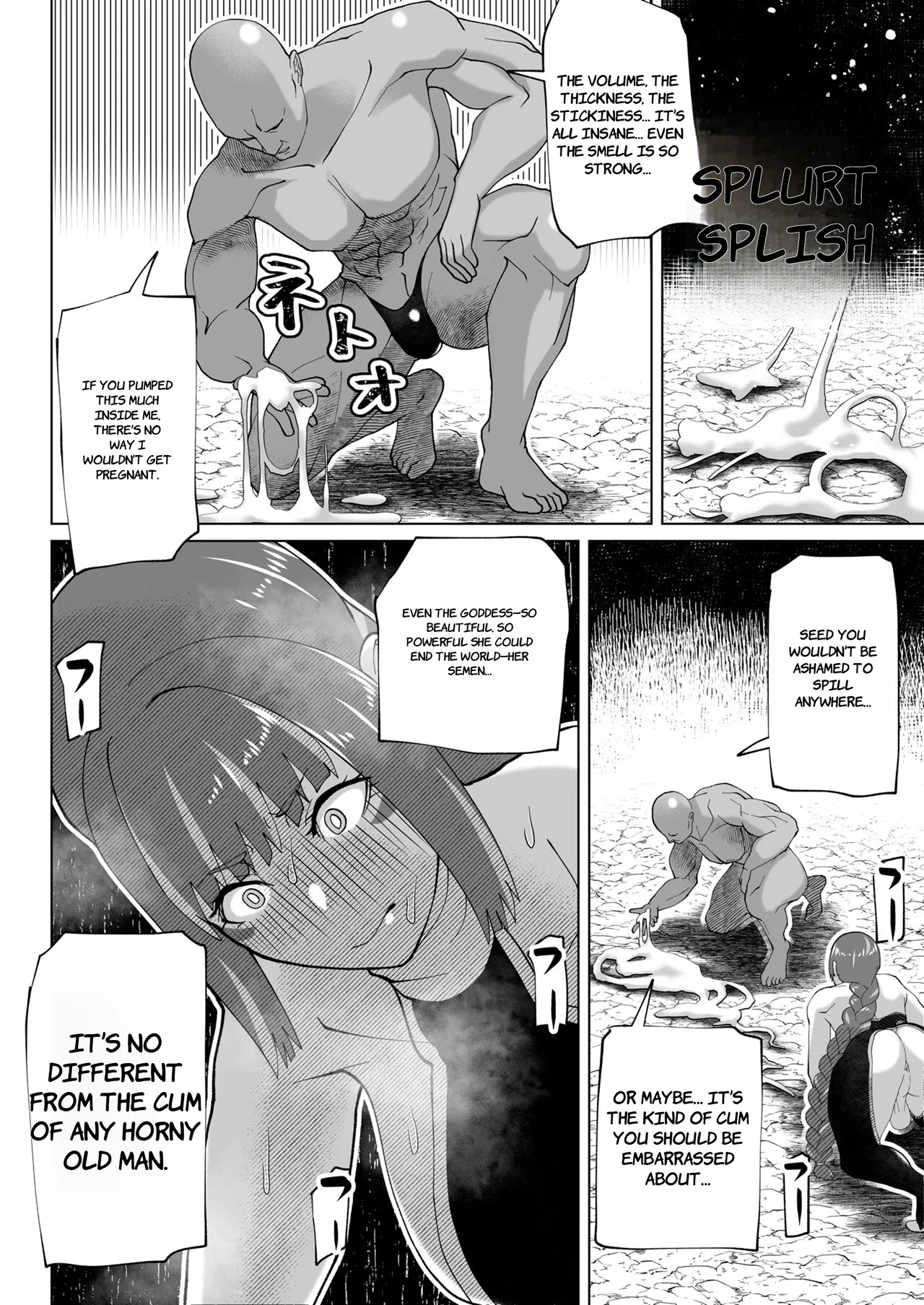 Jinrui o Mikudashiteru Sondai na Futanari Aku Megami ga Oji-san ni Zanpai suru Hanashi - ENGLISH AI TRANSLATED - page11